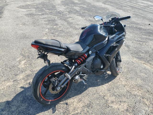 JKAEXEE17CDA02032 - 2012 KAWASAKI EX650 EC BLACK photo 4