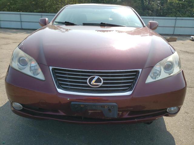 JTHBJ46G472052777 - 2007 LEXUS ES 350 RED photo 5