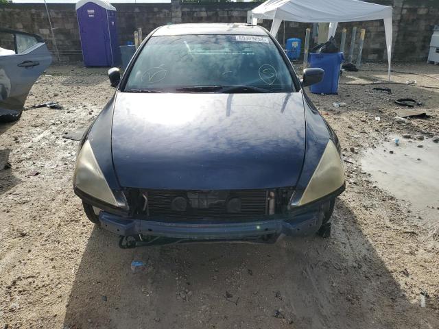 1HGCM66507A043055 - 2007 HONDA ACCORD EX BLUE photo 5