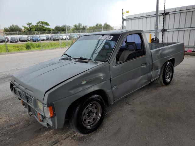 1N6SD11S7NC332569 - 1992 NISSAN TRUCK SHORT WHEELBASE GRAY photo 1