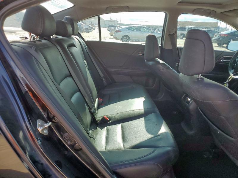 1HGCR3F99GA012308 - 2016 HONDA ACCORD TOURING შავი ფოტო 10