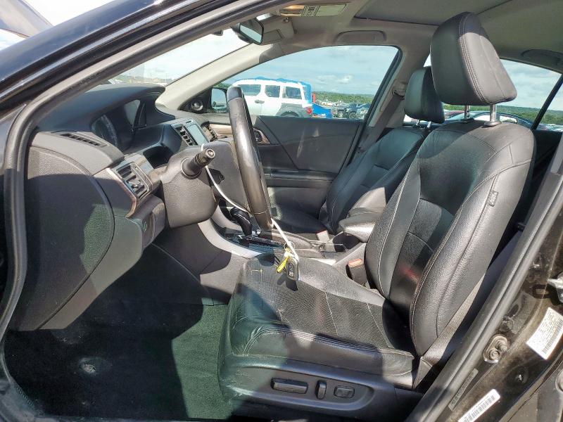 1HGCR3F99GA012308 - 2016 HONDA ACCORD TOURING შავი ფოტო 7