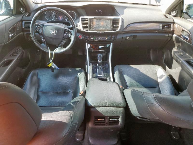 1HGCR3F99GA012308 - 2016 HONDA ACCORD TOURING შავი ფოტო 8