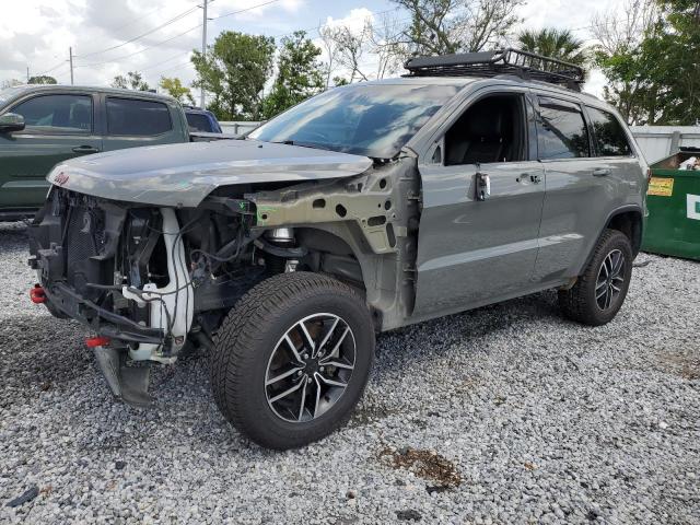 1C4RJFLG2MC730173 - 2021 JEEP GRAND CHER TRAILHAWK ნაცრისფერი ფოტო 1