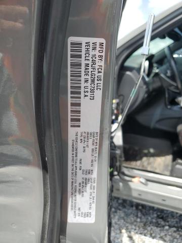 1C4RJFLG2MC730173 - 2021 JEEP GRAND CHER TRAILHAWK ნაცრისფერი ფოტო 14