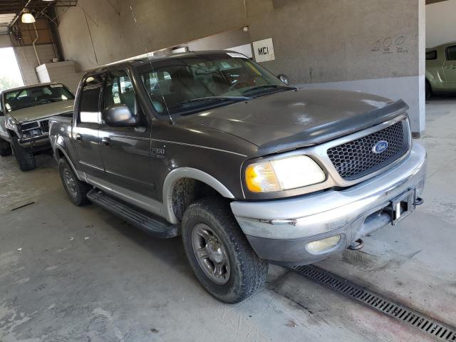 1FTRW08L72KA11945 - 2002 FORD F150 SUPERCREW GRAY photo 4