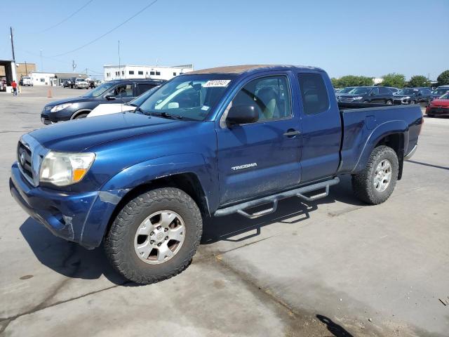 5TETU62N28Z565407 - 2008 TOYOTA TACOMA PRERUNNER ACCESS CAB BLUE photo 1