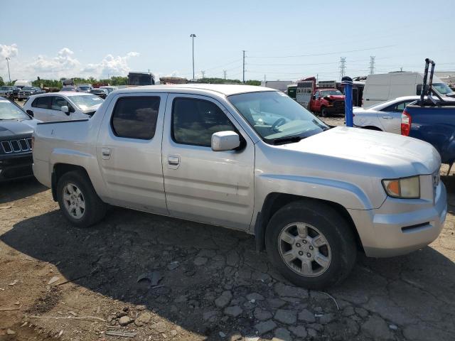 2HJYK16506H503663 - 2006 HONDA RIDGELINE RTL SILVER photo 4