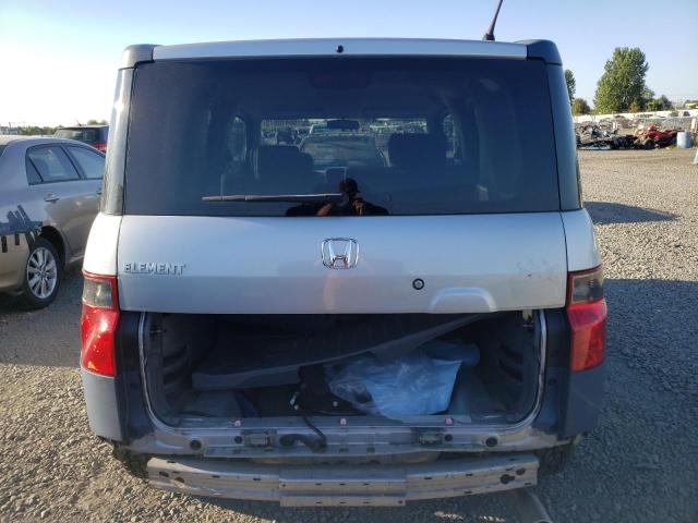 5J6YH28306L008610 - 2006 HONDA ELEMENT LX SILVER photo 6