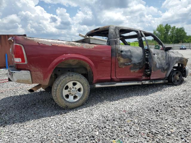 3C6TR5FJ4FG566321 - 2015 RAM 2500 LARAMIE Бордовий фото 3