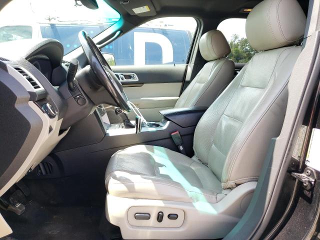 1FM5K7F86DGA74019 - 2013 FORD EXPLORER LIMITED შავი ფოტო 7