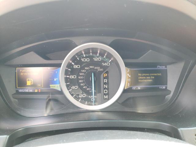 1FM5K7F86DGA74019 - 2013 FORD EXPLORER LIMITED შავი ფოტო 9