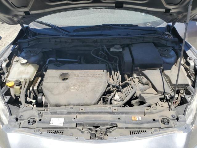 JM1BL1UG8B1441045 - 2011 MAZDA MAZDA3 I SILVER photo 11