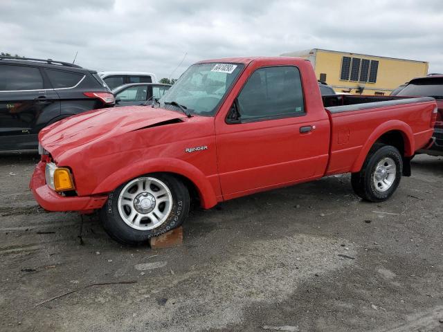 1FTYR10U14PA03472 - 2004 FORD RANGER RED photo 1