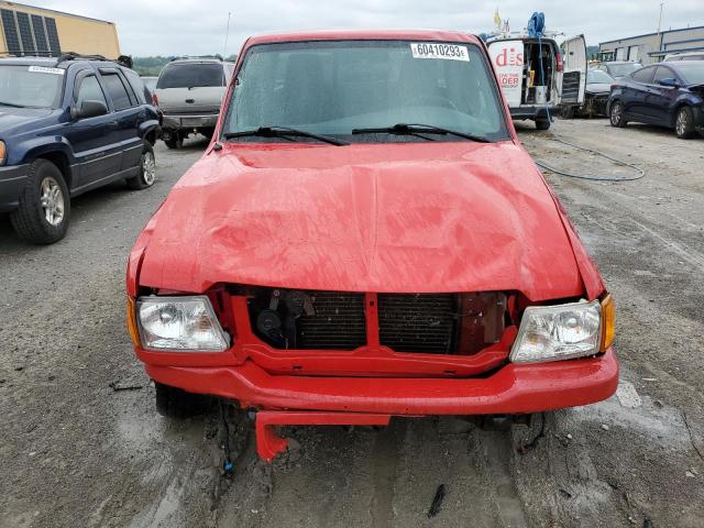 1FTYR10U14PA03472 - 2004 FORD RANGER RED photo 5