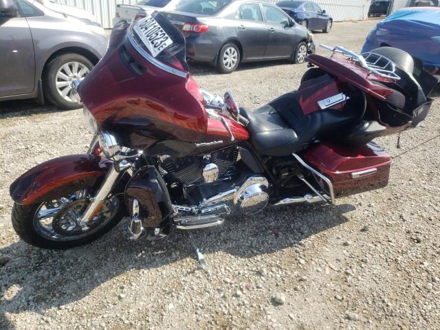 5HD1TENA0EB956799 - 2014 HARLEY-DAVIDSON FLHTKSE CVO LIMITED MAROON photo 2