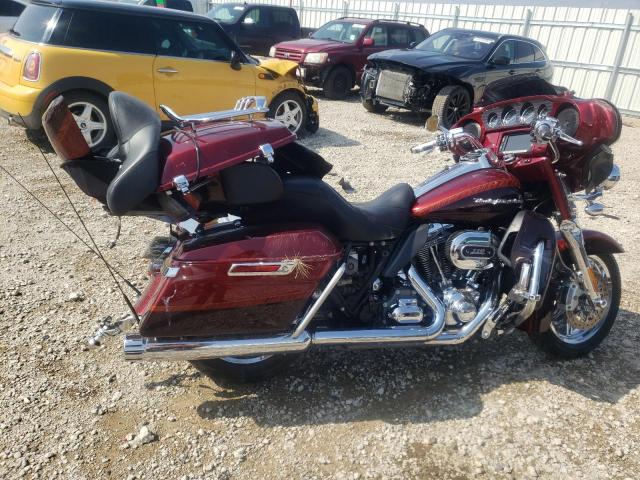 5HD1TENA0EB956799 - 2014 HARLEY-DAVIDSON FLHTKSE CVO LIMITED MAROON photo 4