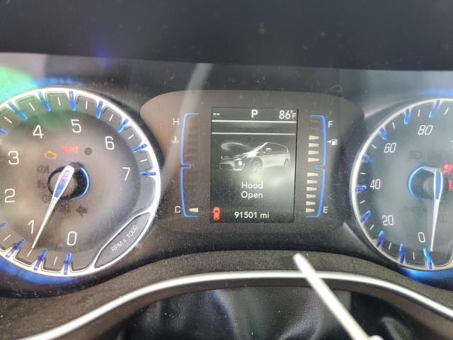 2C4RC1BG8JR124183 - 2018 CHRYSLER PACIFICA TOURING L SILVER photo 9