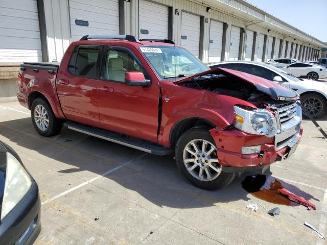 1FMEU53857UA29369 - 2007 FORD EXPLORER S LIMITED BURGUNDY photo 4