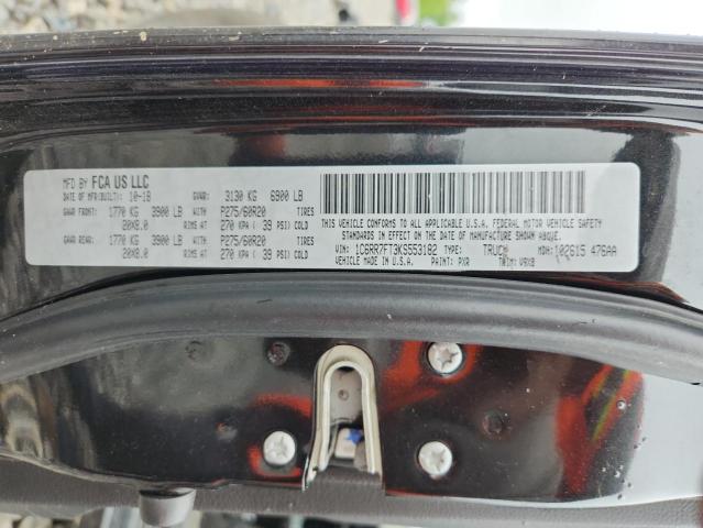 1C6RR7FT3KS553182 - 2019 RAM 1500 CLASS TRADESMAN Schwarz Foto 12