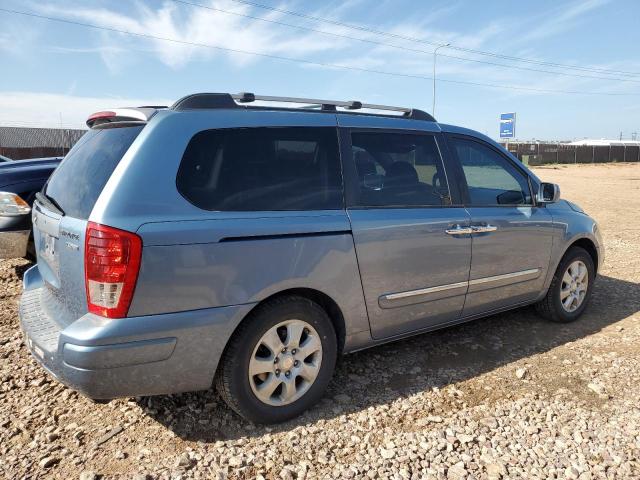 KNDMC233976022712 - 2007 HYUNDAI ENTOURAGE GLS BLUE photo 3