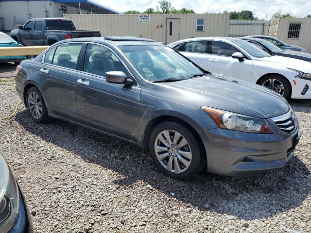 1HGCP3F87CA002738 - 2012 HONDA ACCORD EXL GRAY photo 4