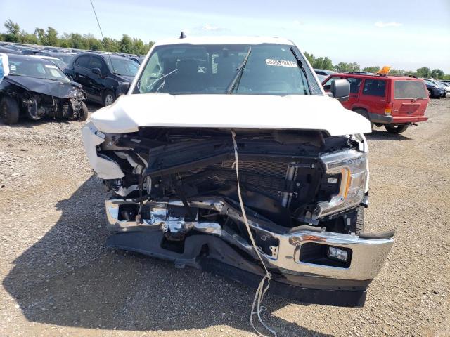 1FTEX1EB9LFC49125 - 2020 FORD F150 SUPER CAB WHITE photo 5