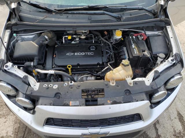 1G1JA6SG6E4161427 - 2014 CHEVROLET SONIC LS SILVER photo 11