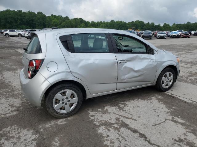 1G1JA6SG6E4161427 - 2014 CHEVROLET SONIC LS SILVER photo 3