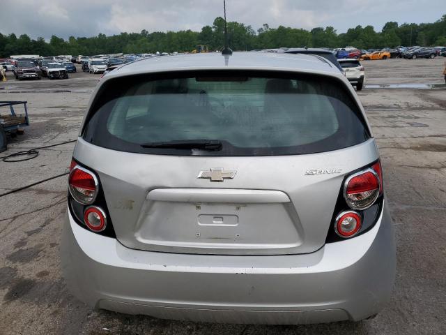 1G1JA6SG6E4161427 - 2014 CHEVROLET SONIC LS SILVER photo 6