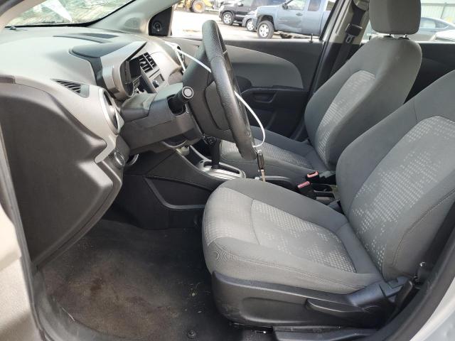 1G1JA6SG6E4161427 - 2014 CHEVROLET SONIC LS SILVER photo 7