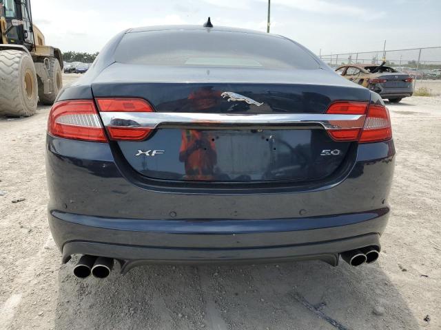 SAJWA0HE0DMS67453 - 2013 JAGUAR XF SUPERCHARGED BLUE photo 6