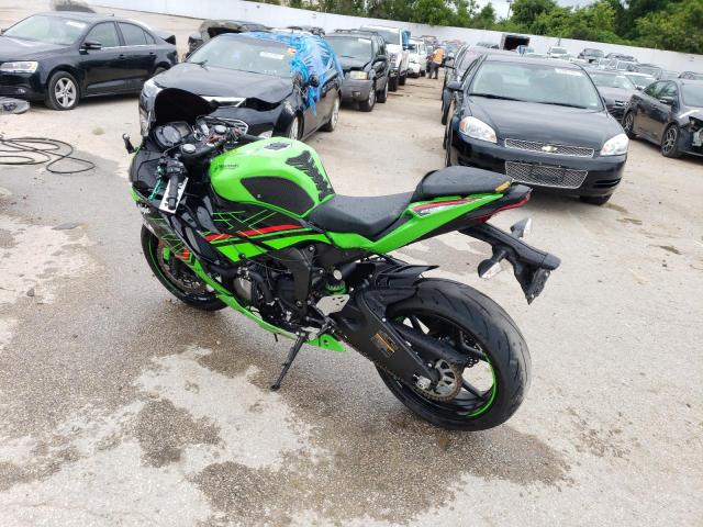 JKBZXJH15PA017215 - 2023 KAWASAKI ZX636 K GREEN photo 3