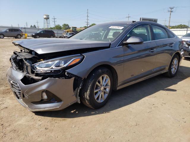 5NPE24AF9KH772738 - 2019 HYUNDAI SONATA SE GRAY photo 1