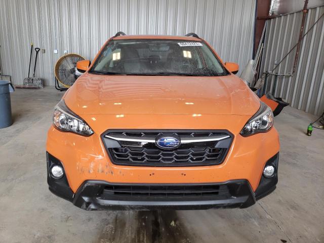 JF2GTACC9J8333285 - 2018 SUBARU CROSSTREK PREMIUM ORANGE photo 5