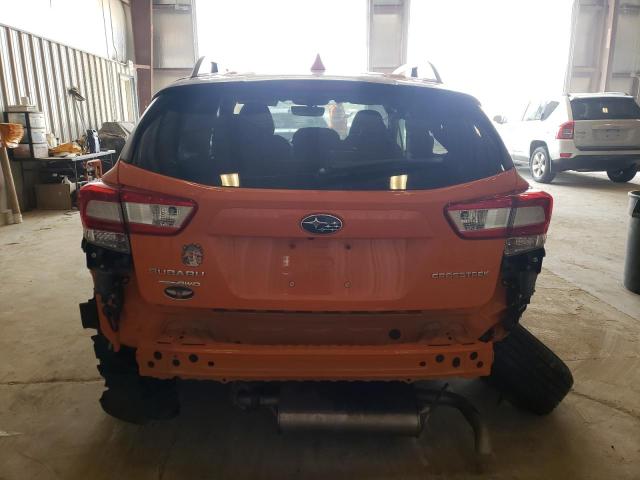 JF2GTACC9J8333285 - 2018 SUBARU CROSSTREK PREMIUM ORANGE photo 6