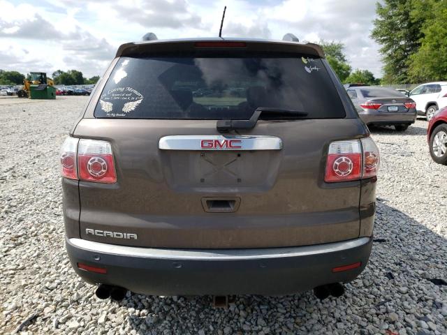 1GKLRNED3AJ172227 - 2010 GMC ACADIA SLT-2 BROWN photo 6