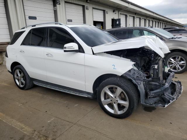 4JGDA5JB5GA634545 - 2016 MERCEDES-BENZ GLE 350 WHITE photo 4