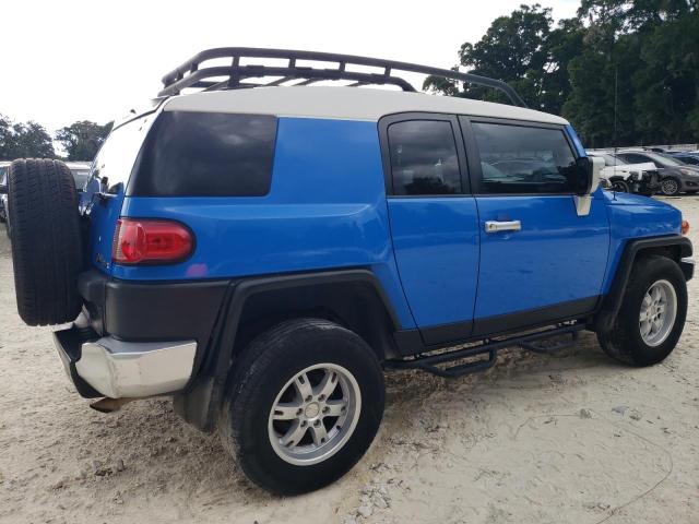 JTEBU11F270048191 - 2007 TOYOTA FJ CRUISER BLUE photo 3