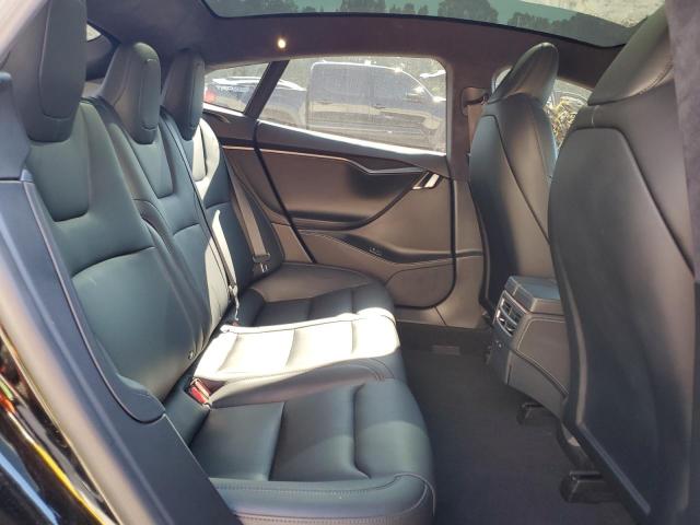 5YJSA1E27LF370566 - 2020 TESLA MODEL S შავი ფოტო 10