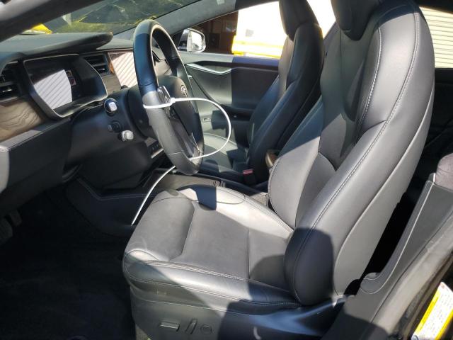 5YJSA1E27LF370566 - 2020 TESLA MODEL S შავი ფოტო 7