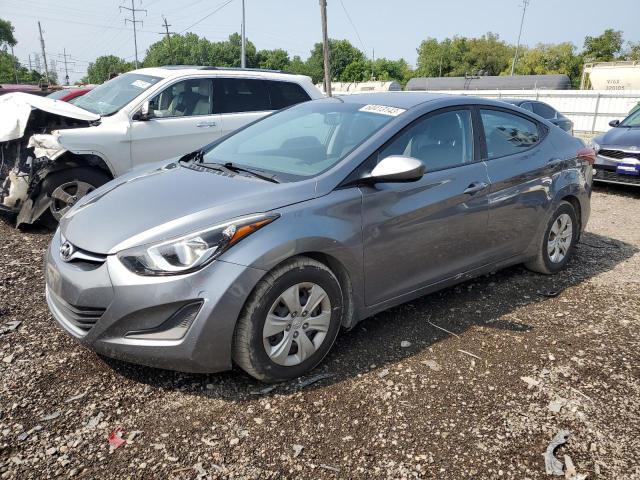 KMHDH4AE8GU568622 - 2016 HYUNDAI ELANTRA SE GRAY photo 1