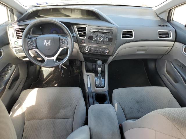 19XFB2F57EE033613 - 2014 HONDA CIVIC LX SILVER photo 8