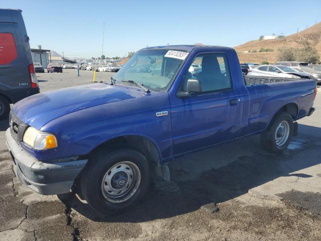 4F4YR12D54TM05412 - 2004 MAZDA B2300 BLUE photo 1