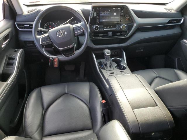 5TDGZRBH5LS514987 - 2020 TOYOTA HIGHLANDER XLE SILVER photo 8