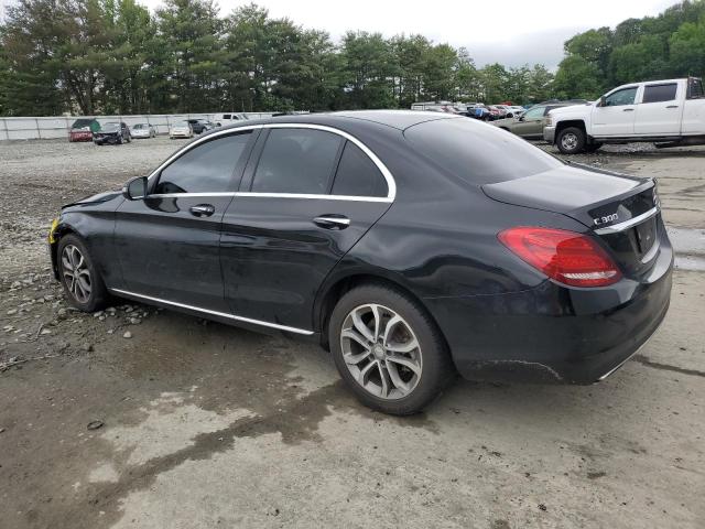 WDDWF4KB7GR141819 - 2016 MERCEDES-BENZ C 300 4MATIC BLACK photo 2