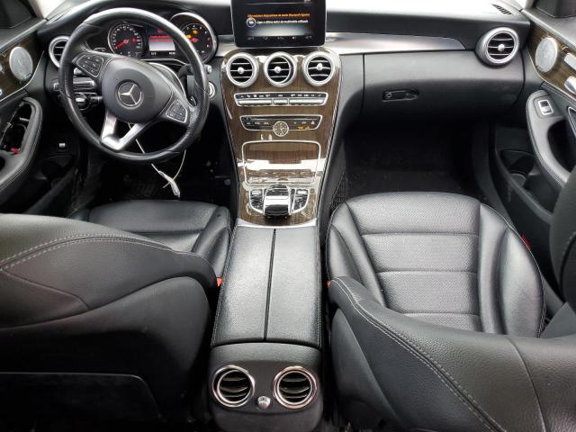 WDDWF4KB7GR141819 - 2016 MERCEDES-BENZ C 300 4MATIC BLACK photo 8