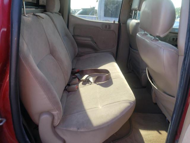 5TEGN92N54Z361792 - 2004 TOYOTA TACOMA DOUBLE CAB PRERUNNER RED photo 10