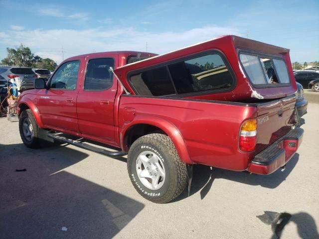 5TEGN92N54Z361792 - 2004 TOYOTA TACOMA DOUBLE CAB PRERUNNER RED photo 2