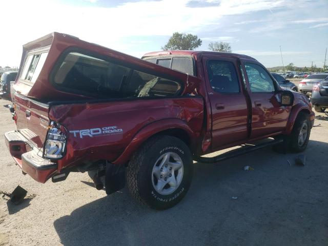 5TEGN92N54Z361792 - 2004 TOYOTA TACOMA DOUBLE CAB PRERUNNER RED photo 3